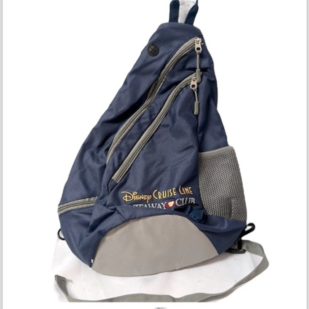 Disney Cruise‎ Line Castaway Club Sling Shoulder Bag Backpack (879)
